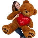 Braune 100 cm Deuba Riesen Teddys aus Stoff 