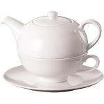 Reduzierte Weiße Teekanne Teemarke Teekannen 3-teilig 