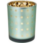 Silberne Romantische 10 cm Edzard Runde Teelichtgläser aus Edelstahl 