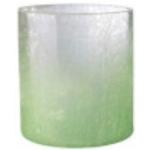 Hellgrüne Sompex Runde Teelichthalter aus Glas 