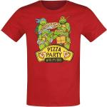 Rote Ninja Turtles Rundhals-Ausschnitt Kinder T-Shirts für Mädchen 