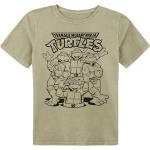Grüne Ninja Turtles Rundhals-Ausschnitt Kinder T-Shirts für Babys 