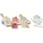 Braune Kids Concept Tee Sets & Teekannen Sets aus Birkenholz 21-teilig 