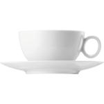Weiße Moderne Thomas Loft Runde Teetassen Sets aus Porzellan mikrowellengeeignet 2-teilig 