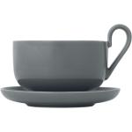 Graue Moderne Blomus Teetassen Sets aus Keramik 2-teilig 