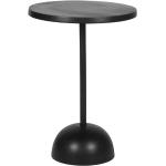 Schwarze Industrial Möbel Exclusive Runde Beistelltische Rund 57 cm lackiert aus Metall Breite 0-50cm, Höhe 50-100cm, Tiefe 0-50cm 