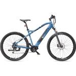 E-Bike TELEFUNKEN "Aufsteiger M925" E-Bikes blau Elektro-Mountainbikes