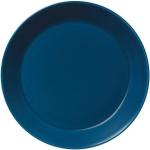 Reduzierte Blaue Skandinavische Iittala Teema Quadratische Frühstücksteller 21 cm aus Porzellan spülmaschinenfest 
