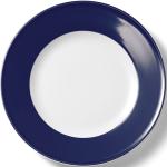 Reduzierte Marineblaue Dibbern Solid Color Dessertteller 21 cm aus Porzellan stapelbar 