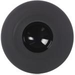 Schwarze Revol Suppenteller 30 cm Matte aus Porzellan spülmaschinenfest 