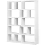 Reduzierte Weiße Moderne Raumteiler matt aus Holz Breite 100-150cm, Höhe 150-200cm, Tiefe 0-50cm 