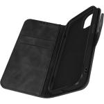 Schwarze Elegante Forcell iPhone 13 Mini Hüllen Art: Flip Cases aus Kunstleder mini 