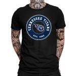 Tennessee Titans - American Football NFL Super Bowl Herren T-Shirt, Schwarz, 3XL, Vorne