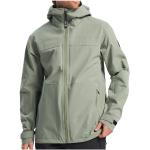 Tenson - Dew Point Shell Jacket - Regenjacke Gr S grau/oliv