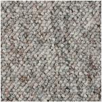 BODENMEISTER Teppichboden "Schlingenteppich Korfu" Teppiche grau (grau weiß)