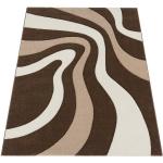 Reduzierte Braune Moderne Paco Home Rechteckige Design-Teppiche aus Textil 200x290 