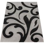 Reduzierte Graue Moderne Paco Home Design-Teppiche aus Textil 80x150 