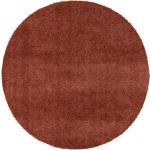Reduzierte Rote Moderne Runde Runde Teppiche 160 cm aus Polypropylen 