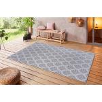 Reduzierte Silberne Top Square Outdoor-Teppiche & Balkonteppiche aus Textil 