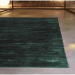 Dunkelgrüne Teppiche aus Textil 
