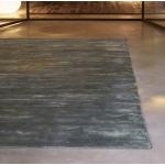 Silbergraue Teppiche aus Textil 