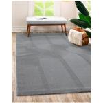 Graue Merinos Design-Teppiche aus Textil 160x230 Breite 150-200cm, Höhe 200-250cm, Tiefe 200-250cm 