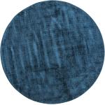 Blaue Moderne Runde Runde Teppiche 140 cm 