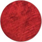 Rote Runde Runde Teppiche 200 cm 