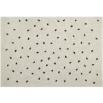 Teppich "Mini Dots" in Beige/Schwarz - 140x200 cm