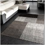 Reduzierte Graue Melierte Moderne Paco Home Design-Teppiche aus Textil 