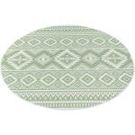 Grüne Runde Teppiche mit Durchmesser 120 cm günstig online kaufen