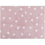 Teppich "Polka Dots" in Rosa/Weiß - 120x160 cm