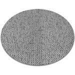 Graue Dywany Łuszczów Runde Runde Teppiche 150 cm aus Textil 