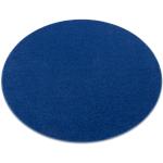 Teppich rund ETON blau Kreis 100 cm