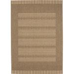 Braune Gestreifte Mediterrane Kayoom Teppiche aus Textil 120x170 