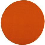 Reduzierte Orange Unifarbene Moderne SANAT HALI Runde Runde Teppiche 120 cm 