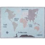 Teppich "Vintage Map" in Mehrfarbig - 140x200 cm