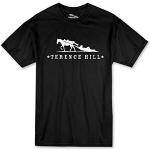 Schwarze Terence Hill T-Shirts für Herren Größe XL 