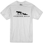 Weiße Terence Hill T-Shirts für Herren Größe L 