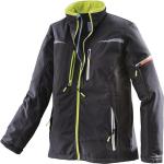 Terrax Herren Softshelljacke Jacke verschiedene Farben und Größen Variante schwarz/lime Größe: 4XL