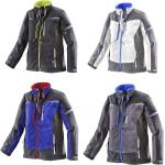 Terrax Herren Softshelljacke Jacke verschiedene Farben und Größen Variante weiß/grau/blau Größe: M