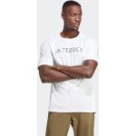 Weiße adidas Classic T-Shirts für Herren Größe L 