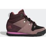Fliederfarbene adidas Terrex High Top Sneaker & Sneaker Boots aus Veloursleder für Kinder Größe 29 für den für den Winter 