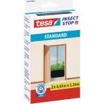 Reduzierte Anthrazitfarbene Tesa Insect Stop Standard Fliegengitter & Insektenschutzgitter UV-beständig 2-teilig 