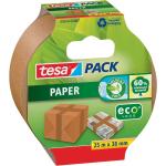Braune Tesa Packbänder aus Papier 