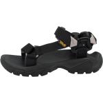 Schwarze Teva Terra FI Outdoor-Sandalen mit Riemchen für Damen Größe 37 für den für den Sommer 