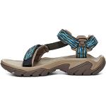 Reduzierte Blaue Teva Terra FI Outdoor-Sandalen für Damen Größe 36 für den für den Sommer 