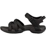 Reduzierte Schwarze Teva Tirra Outdoor-Sandalen mit Riemchen aus Nylon stoßdämpfend für Damen Größe 37 für den für den Sommer 
