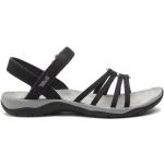 Reduzierte Teva Elzada Outdoor-Sandalen mit Riemchen in Schmalweite aus Veloursleder für Damen Größe 35,5 für den für den Sommer 