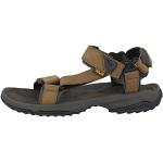 Reduzierte Braune Teva Terra FI Lite Outdoor-Sandalen mit Riemchen aus Neopren für Herren Größe 48,5 für den für den Sommer 